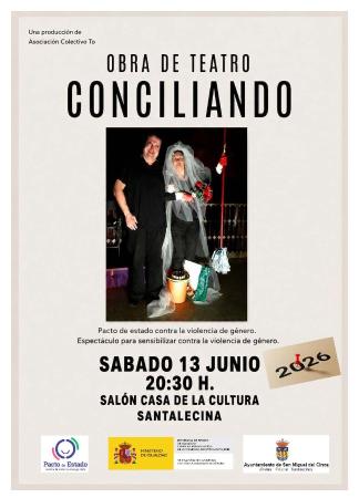 Imagen Obra de teatro "Conciliando" en Santalecina