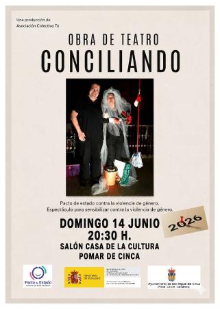 Imagen Obra de teatro "Conciliando" en Pomar